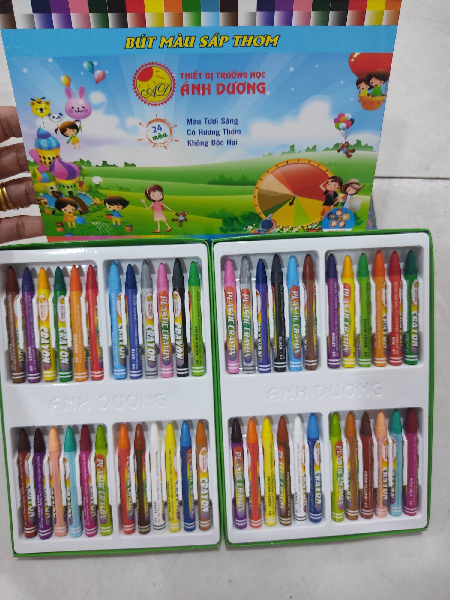 Sáp ánh dương 24 mầu