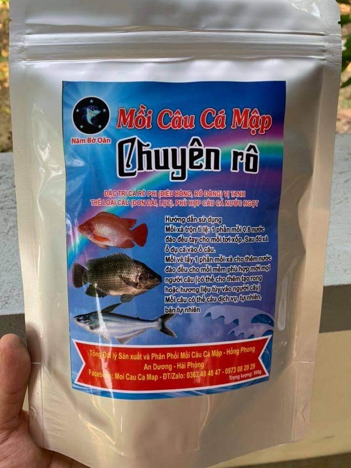 Mồi câu Cá Mập - Chép đặc biệt túi 500g