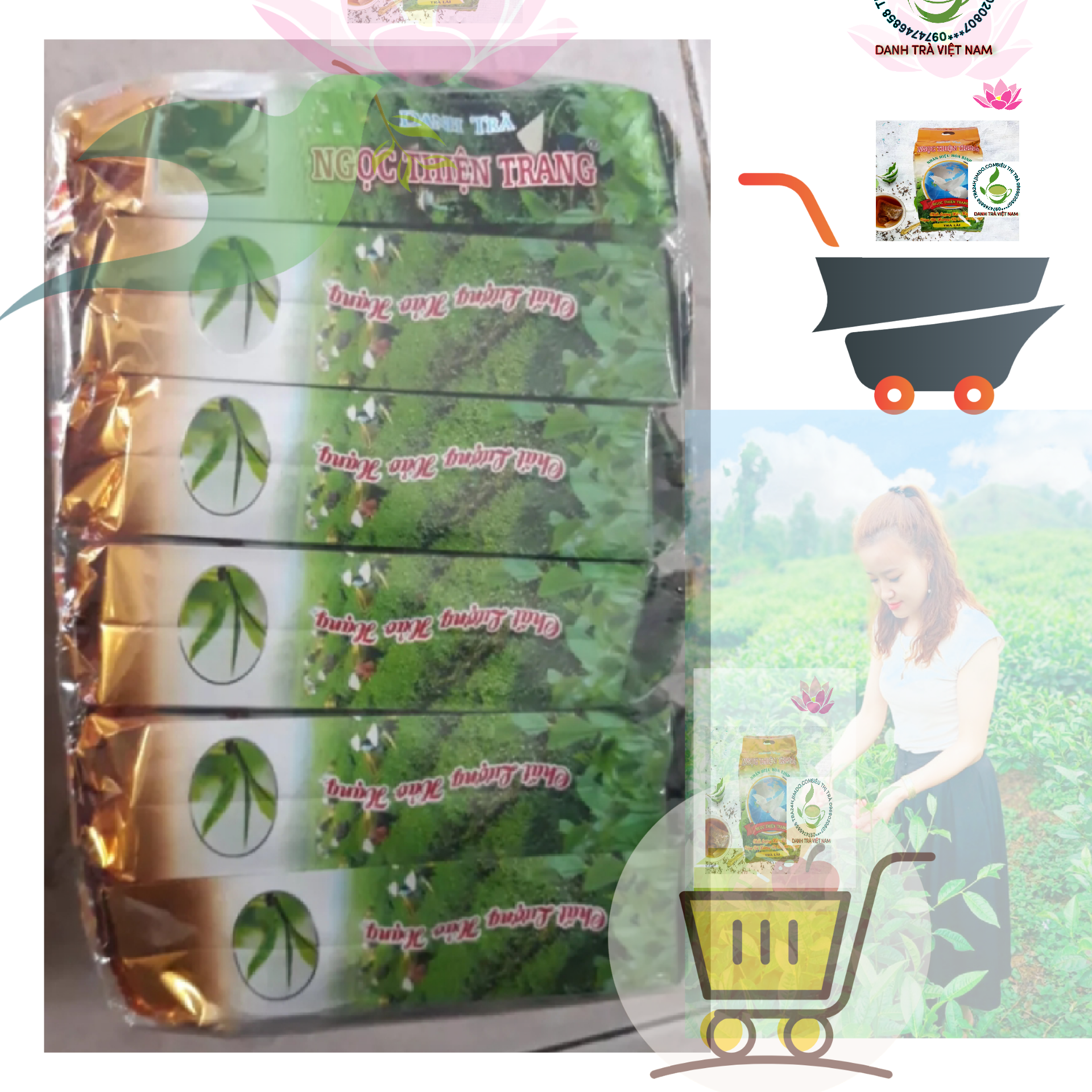 [HCM]TRÀ LÓC NGỌC THIÊN TRANG   LÀI 420G
