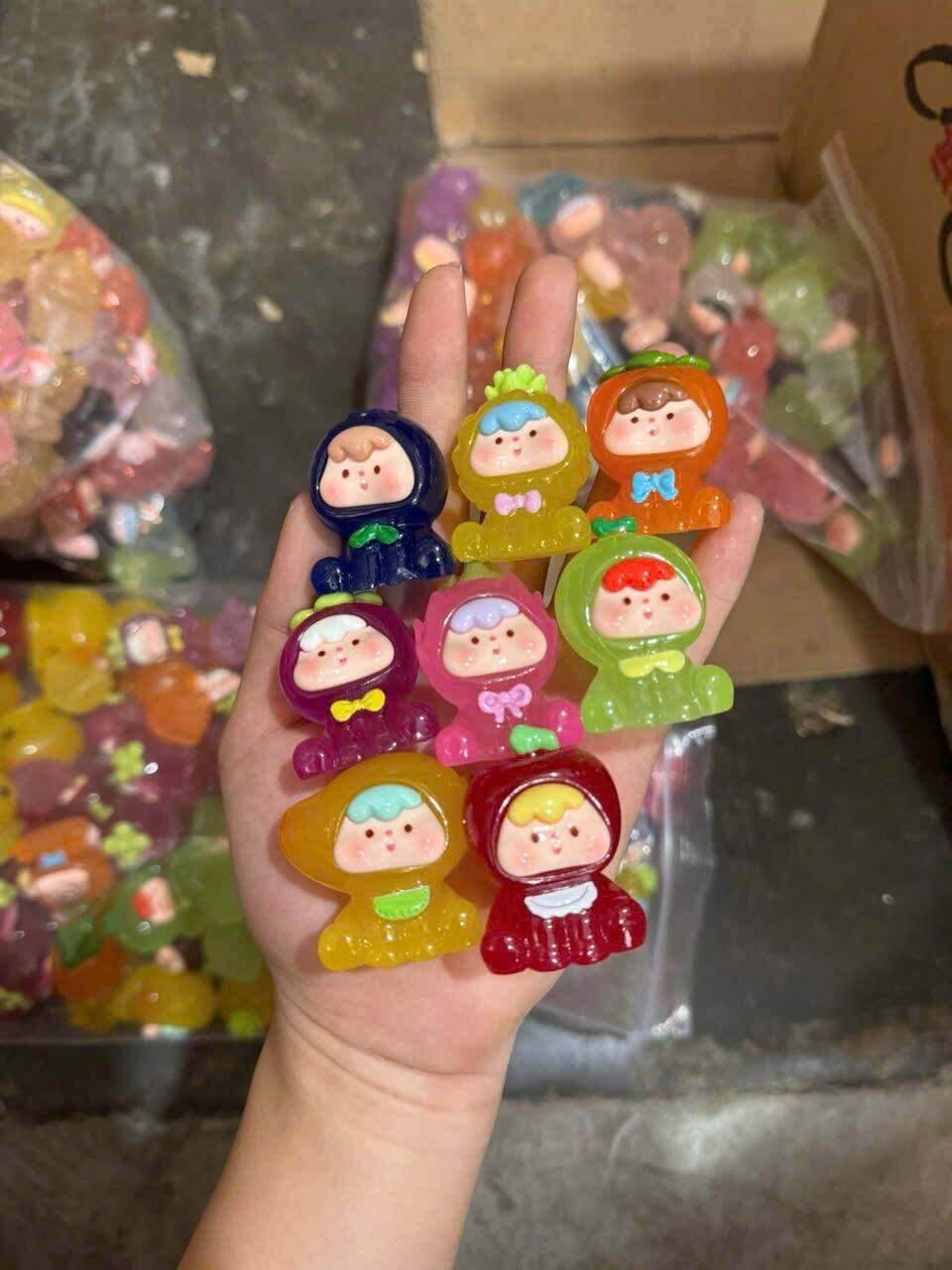 set 12 túi mù bé moi phát sáng cực xinh - đồ chơi