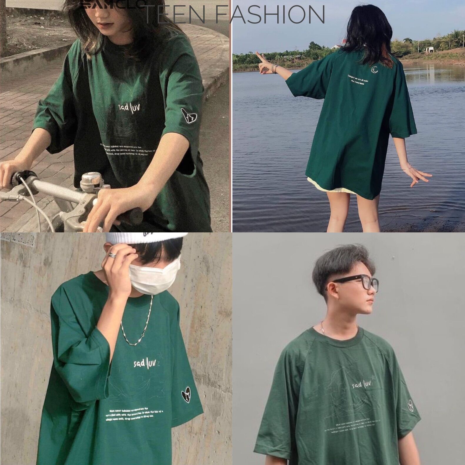 [HCM]Áo Thun Nữ Nam Sadluv Form Rộng Hàn Quốc In Hình MARCHY Độc Đẹp Vải Dày Mịn Thoáng Mát Thiết Kế Thời Trang Kiểu Dáng Năng Động Trẻ Trung