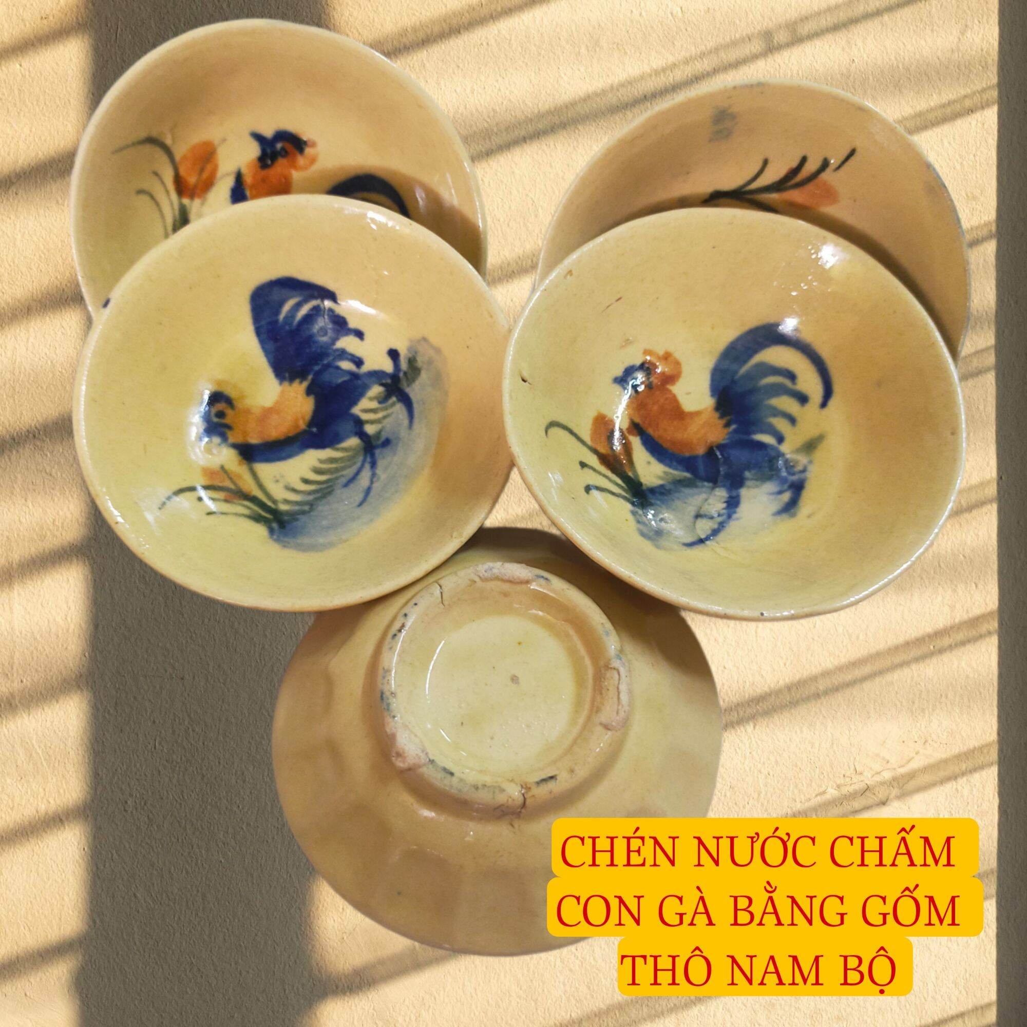 Combo 5-10c chén chấm con gà