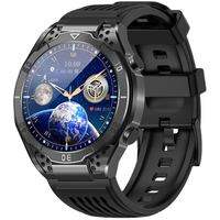 Non-Invasive Blood Glucose Lipid Uric Acid Monitoring Smart Watch with Bluetooth Call, Blood Pressure ECG SpO2 Temperature Heart Rate Breathing Body Fat MET Radiation Alarm for Elderly Health