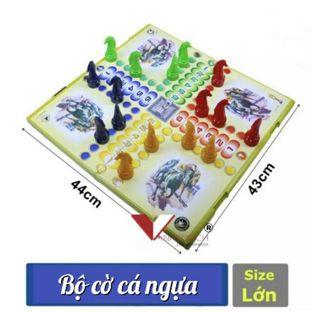 Bộ Cờ Cá Ngựa Có Bàn