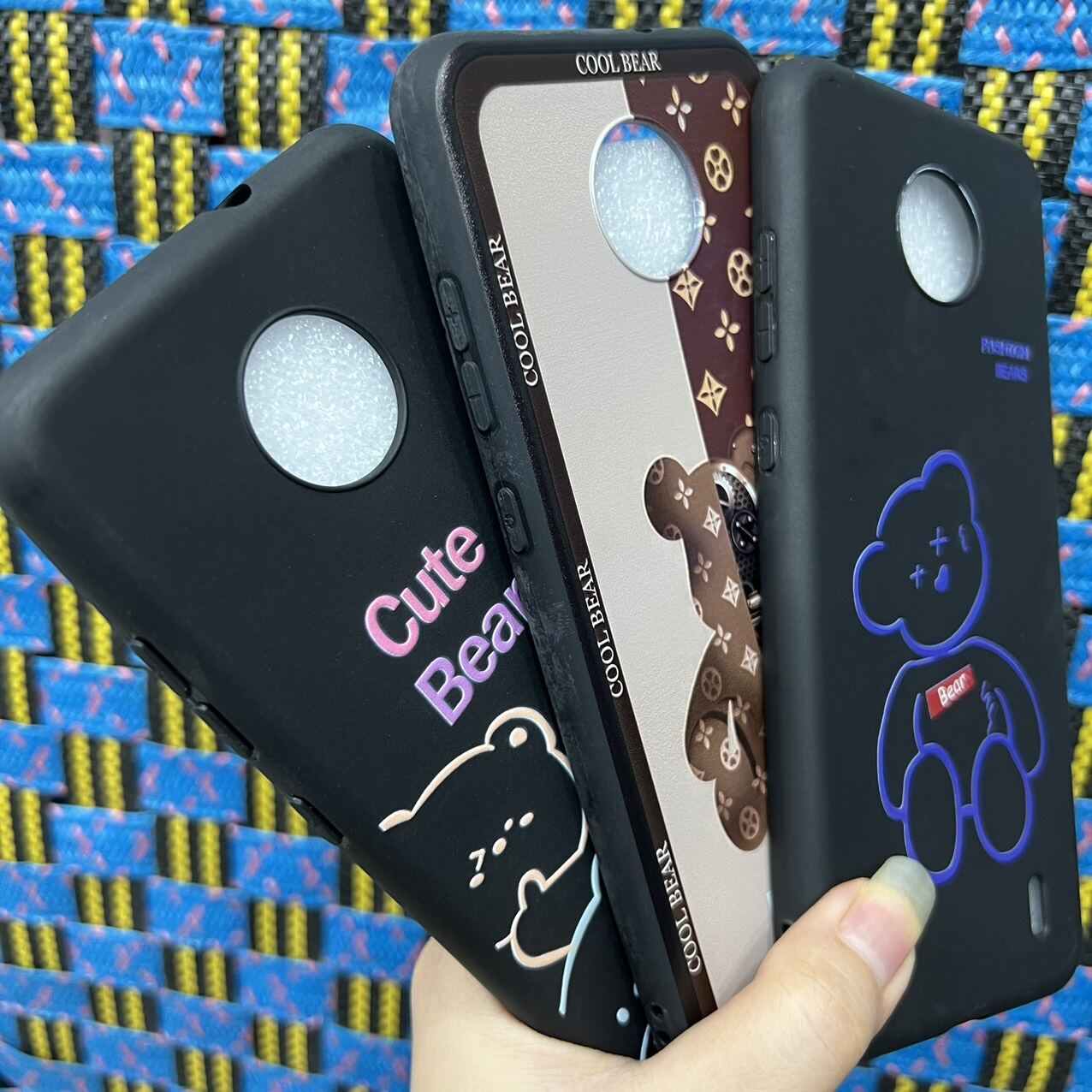 Case Ốp lưng Nokia C10 C20 C30 dẻo gấu baerbrick siêu dễ thương