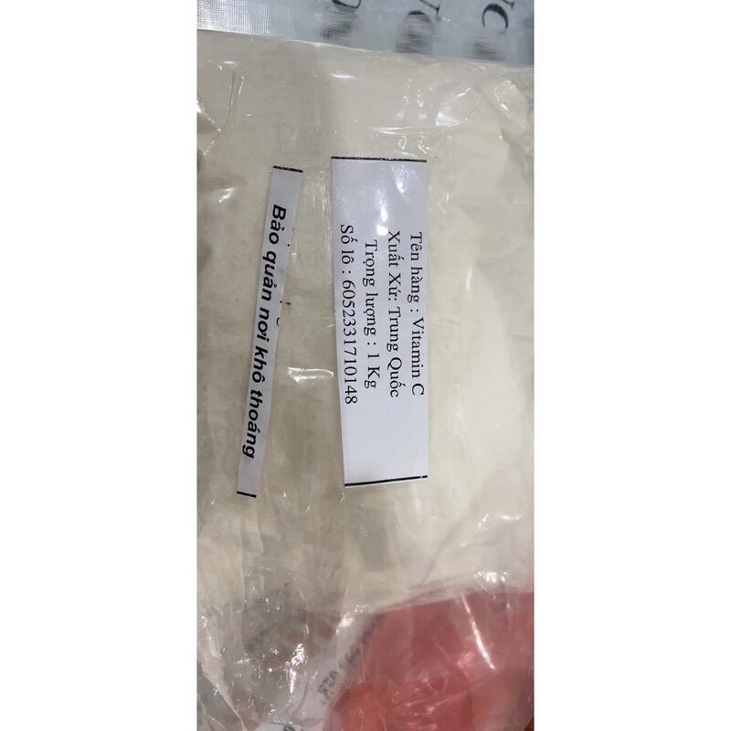 Vitamin C túi 1kg ascorbic acid bột vitamin C tinh khiết axit ascorbic L-ascorbic acid
