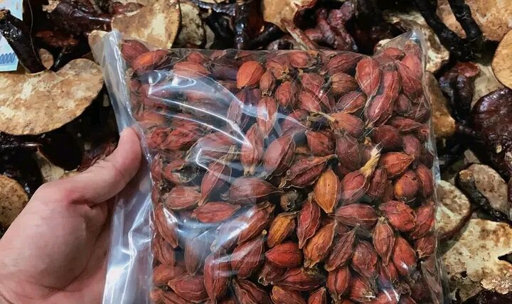 500gr Quả dành dành khô.tạo màu vàng