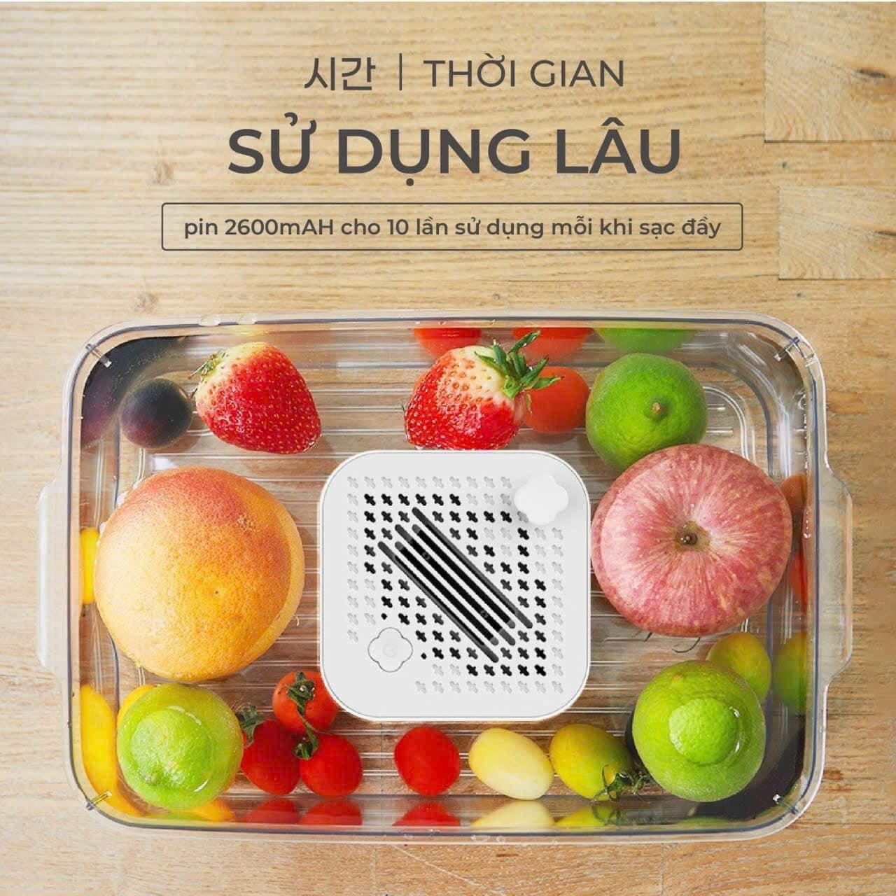 Máy khử khuẩn thực phẩm Gume Hàn Quốc