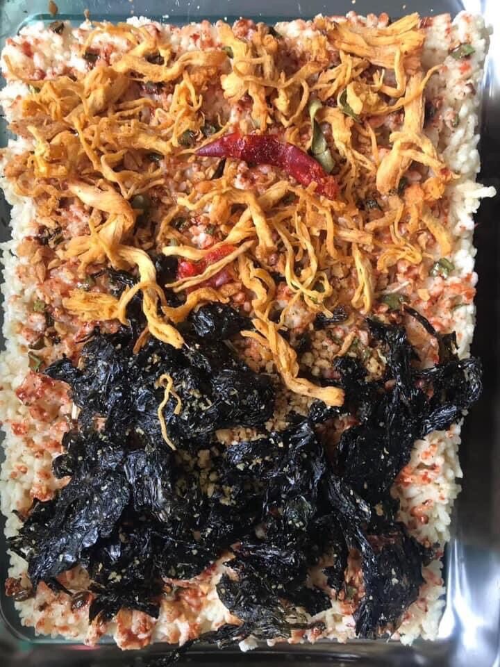 [HCM]220g gói cơm cháy siêu chà bông nhà làm