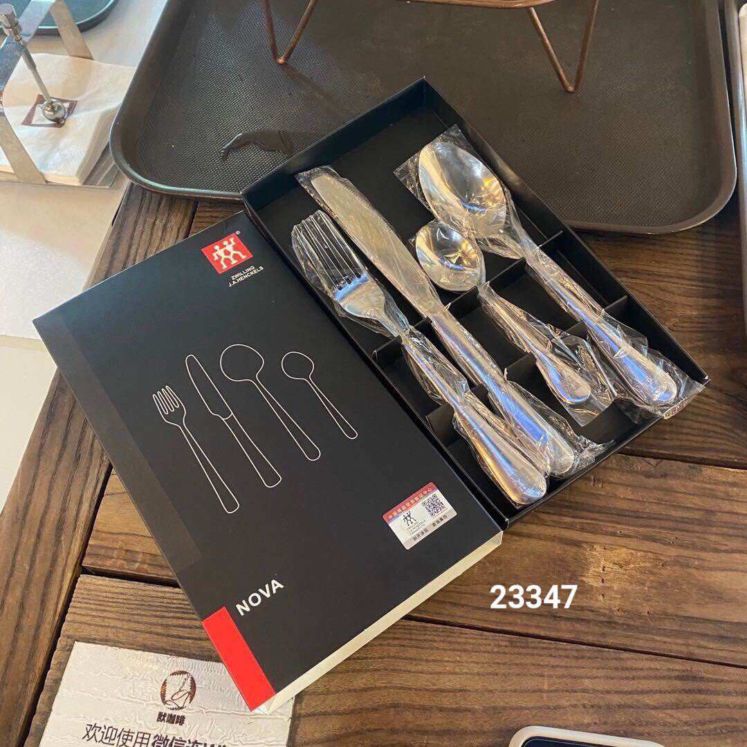 Set 4 món dao dĩa thìa Zwilling fullbox