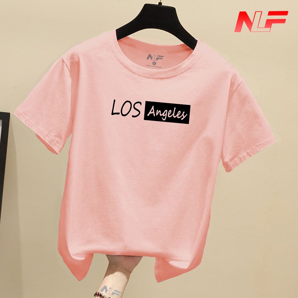 Áo Thun Nữ Tay Ngắn Form Rộng Los Angeles AT-039 - NLF - Dễ Phối Trang Phục