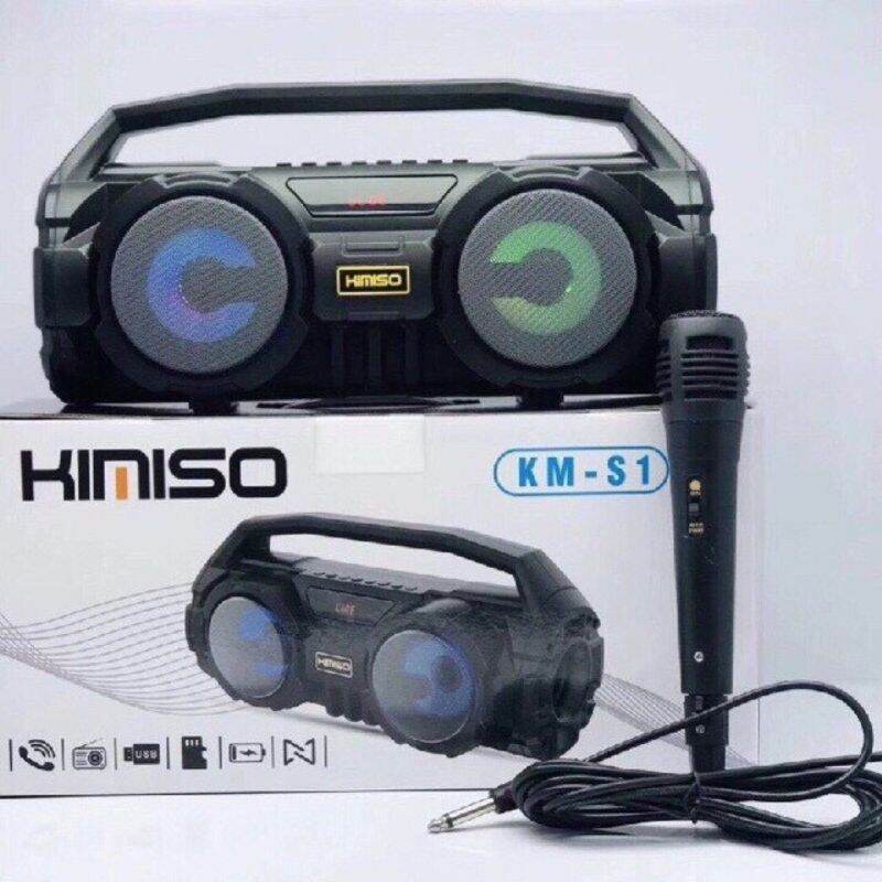 Loa bluetooth hát karaoke kèm micro có dây KM-S1