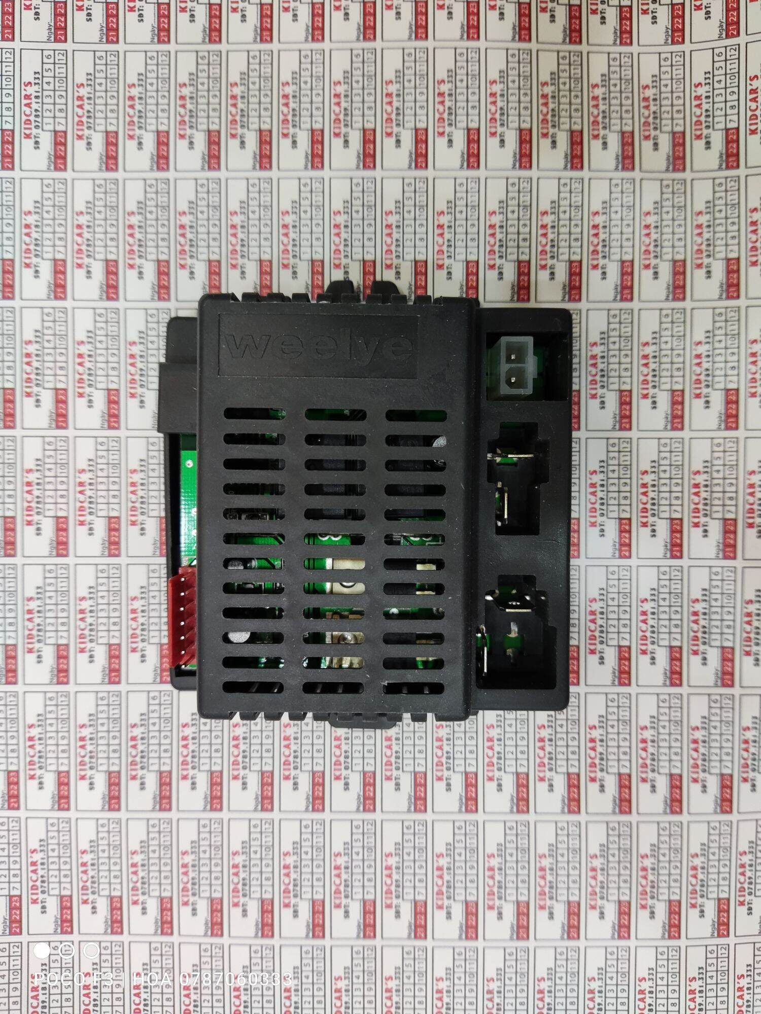 Bo mạch xe oto trẻ em 803, nel803, rx23, rx19
