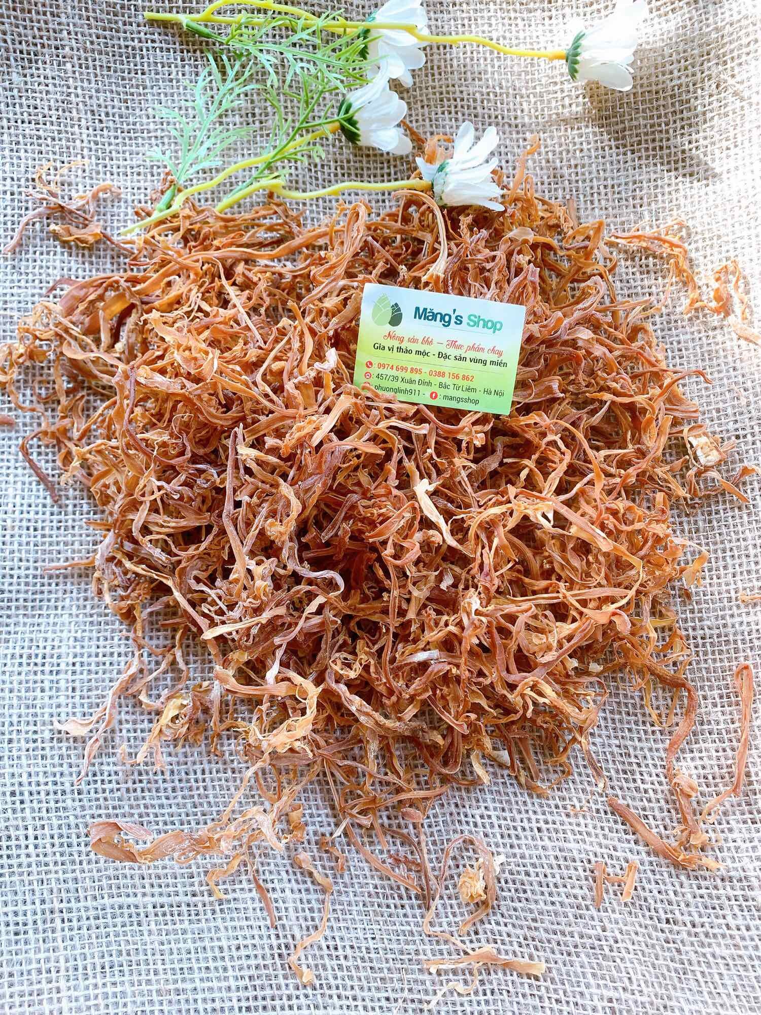 Măng khô xé sợi ngon sạch gói 500g