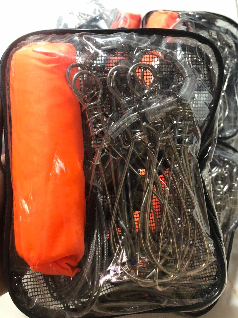 Dây Cáp Xích Inox Mang Cá GIá Rẻ 5 Móc,10 Móc