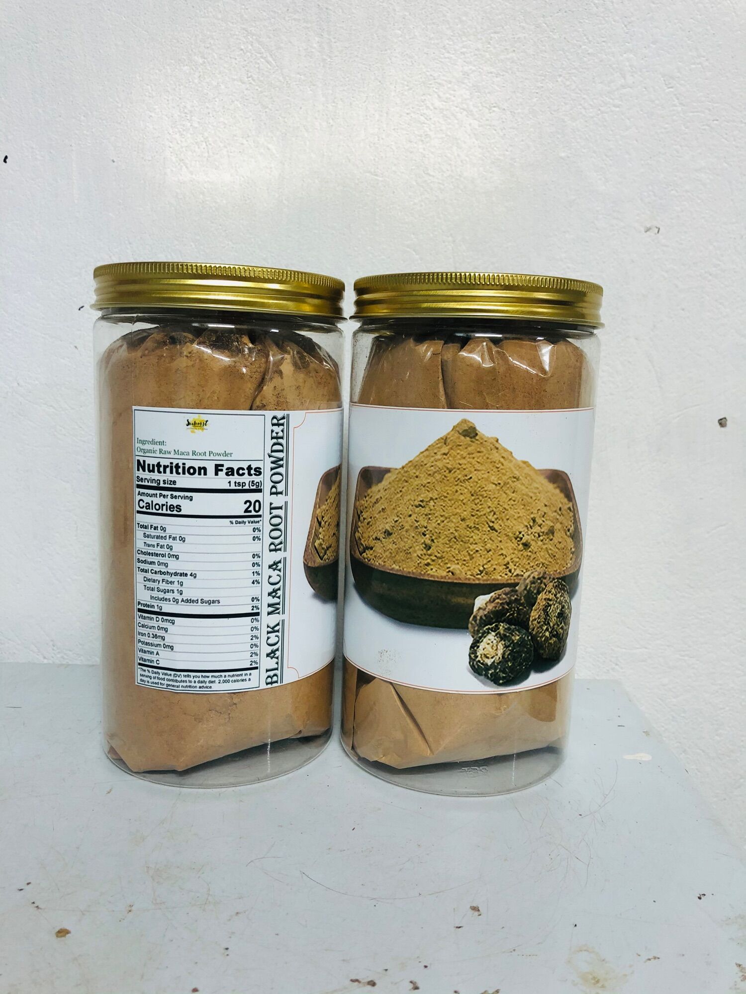 Hộp 500gr Bột Sâm Maca Đen Peru