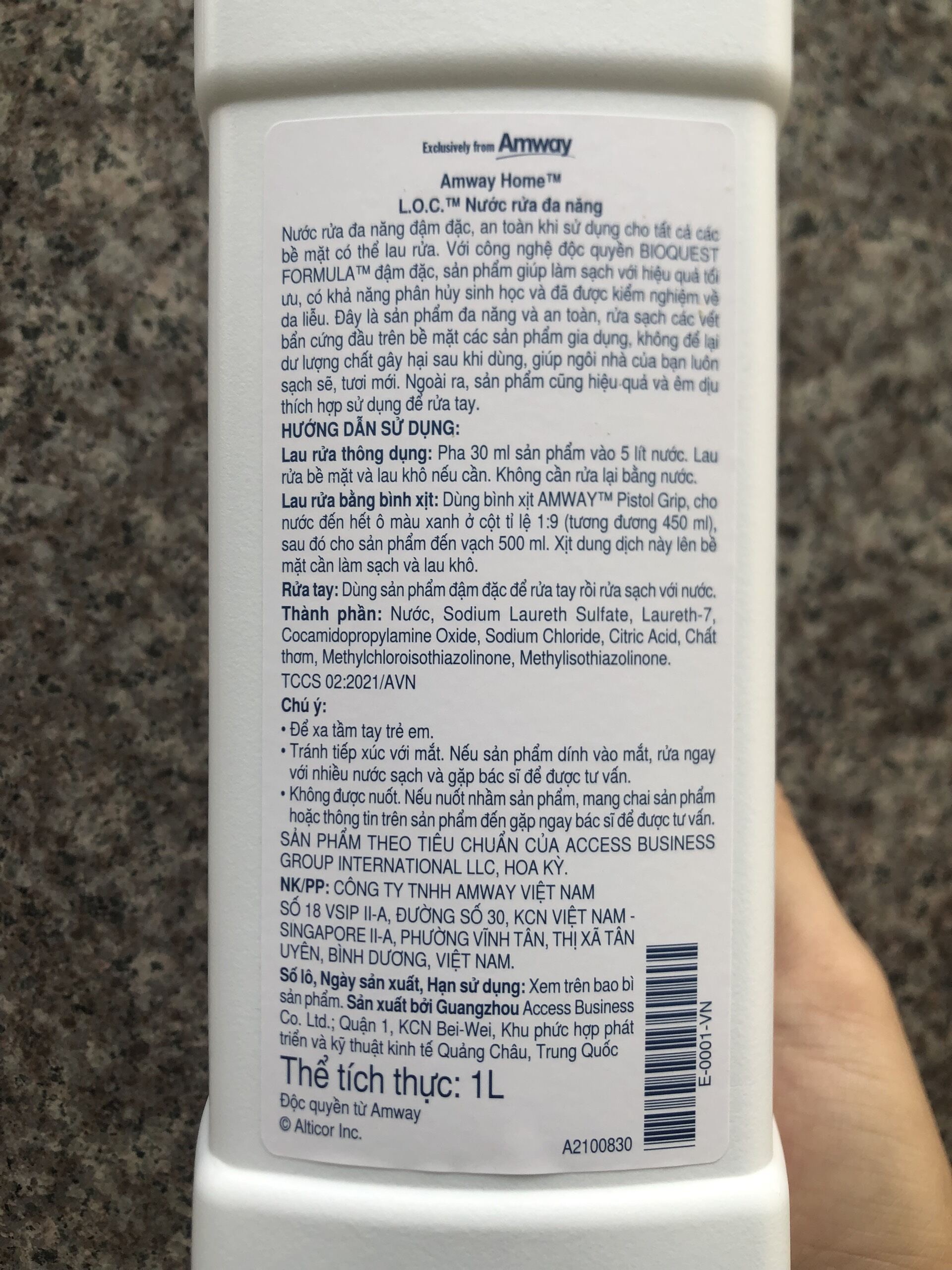 (127k) Away Multipurpose Cleaner (1000ml)