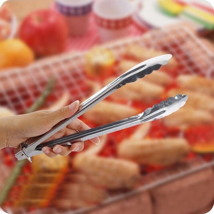 Kẹp inox gắp thức ăn , gắp đá , gắp đồ nóng