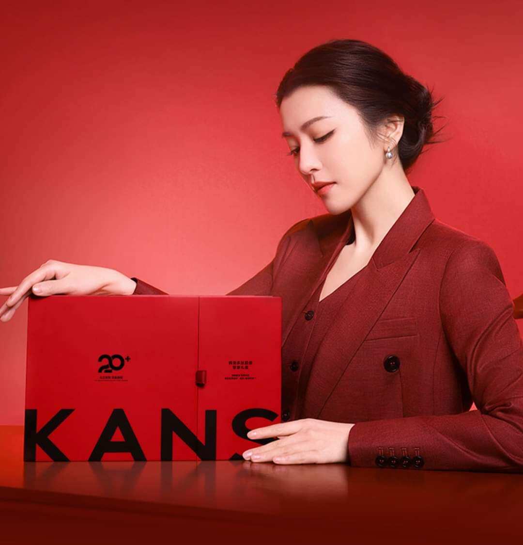 Bộ Dưỡng Da Kans Đỏ Cao Cấp - Collagen Polypeptide
