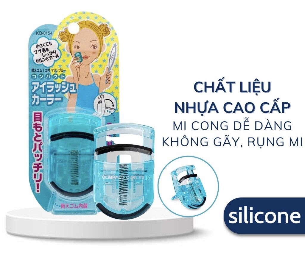 Kẹp Bấm Mi Nhật Bản Kai Compact Curler.