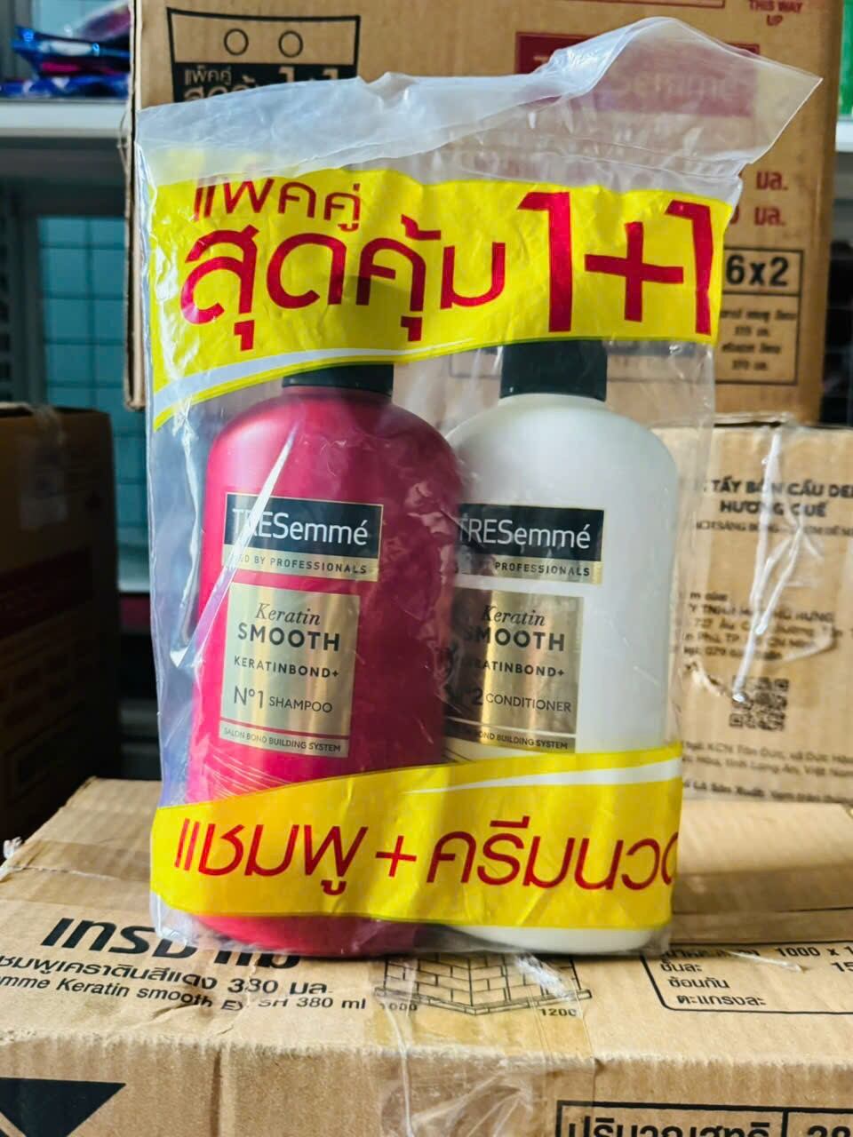 Dầu Gội Xả Tresemme Thái lan 370ml có lựa chọn mẫu mới