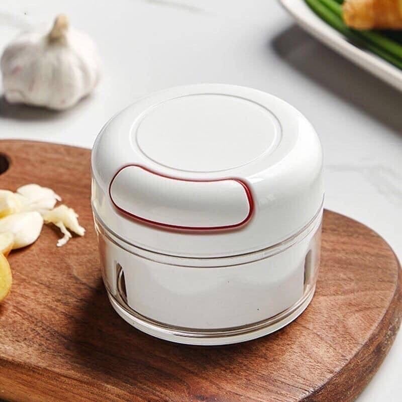 Máy Xay tỏi cầm tay, Ớt, hành, thịt Mini đa năng Tiện Dụng, dụng cụ xay tỏi