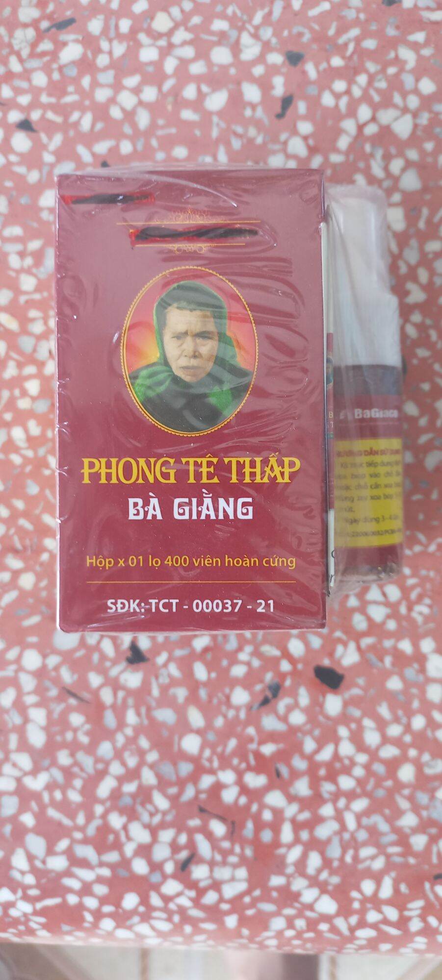 Phong Tê Thấp Bà Giằng - chai 400 viên hỗ trợ đau nhức xương khớp
