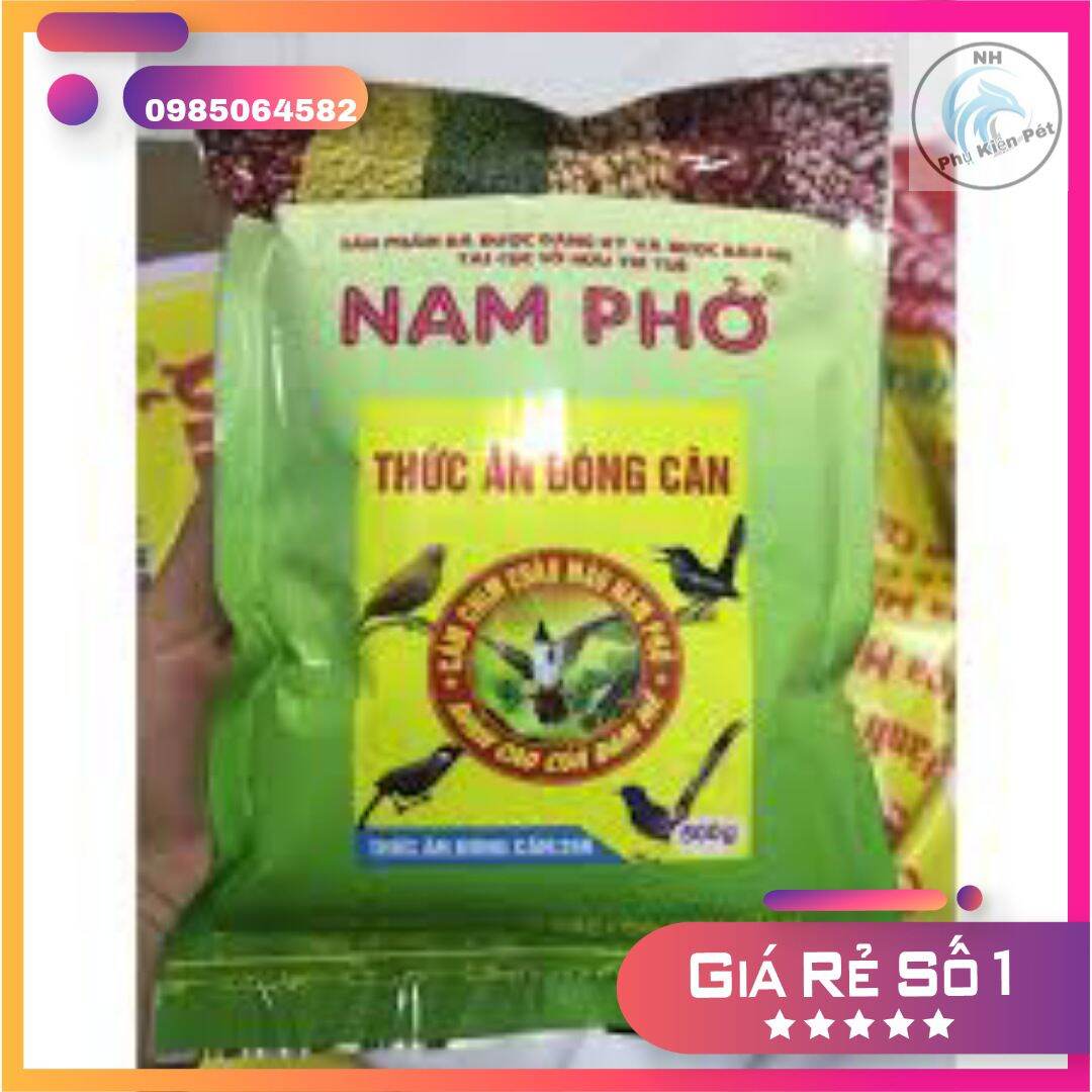 Cám nam phở đóng cân 500g- cám tổng hợp nam phở - cung cấp dinh dưỡng - giúp chim khỏe mạnh