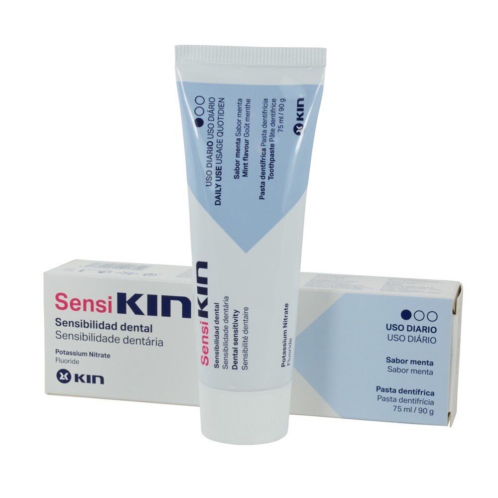 Kem đánh răng Sensi KIN Toothpaste - Ngăn ngừa ê buốt. Phục hồi nướu . Dành cho răng nhạy cảm . Tuýp 75ml