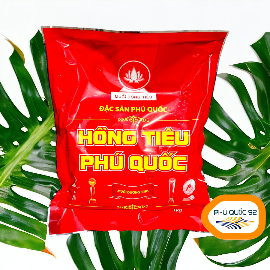 1kg Muối Hồng Tiêu Phú Quốc
