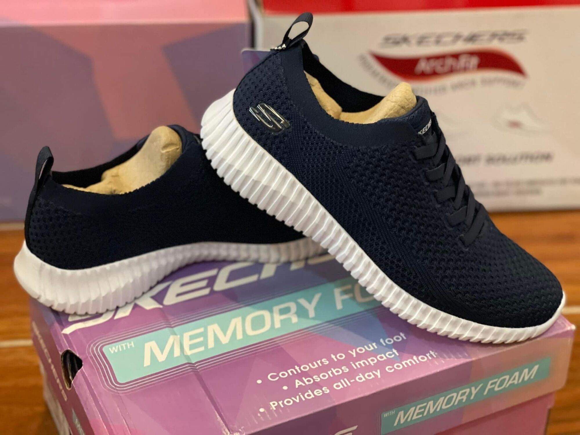 Skechers - giày thể thao nữ skechers memory foam