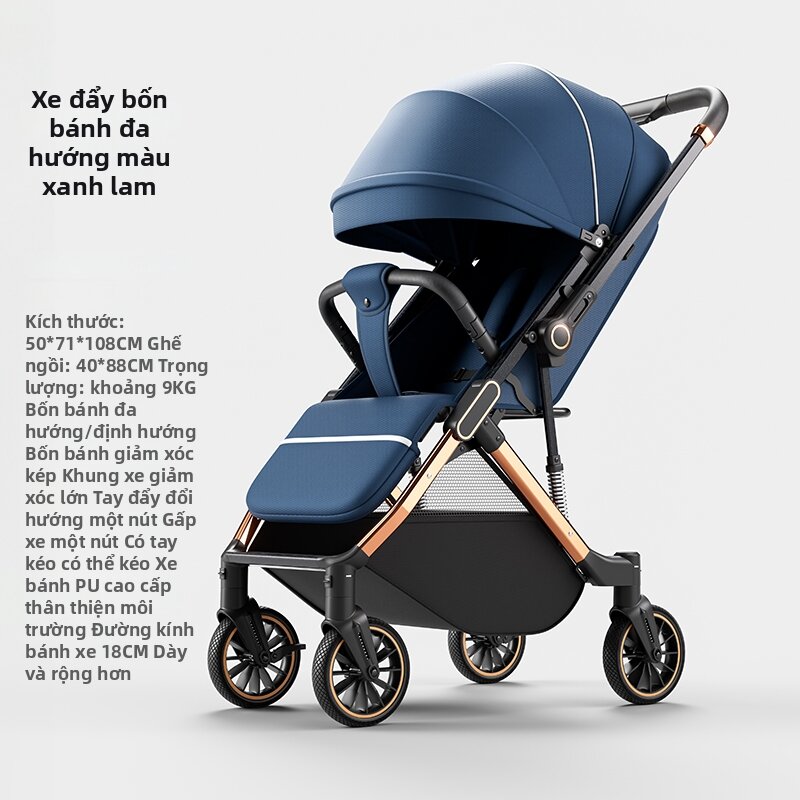 Reversible Lightweight Stroller Baby Carriage - 2