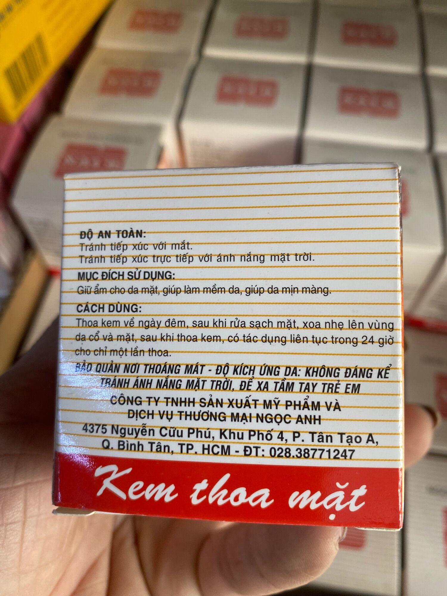 Kem vitamin e naco