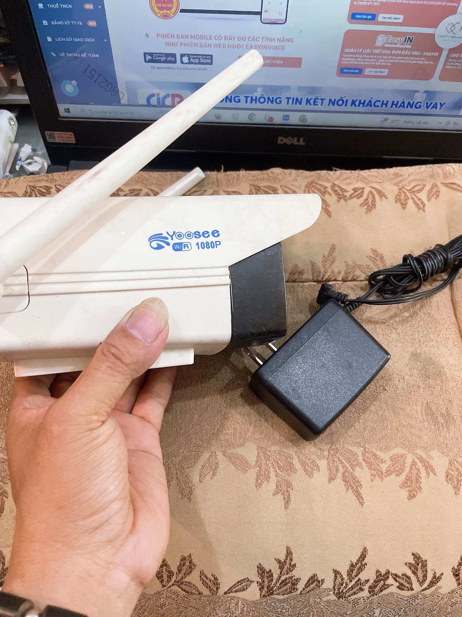 Cam camera Yoosee ngoài trời đã qua sử dụng