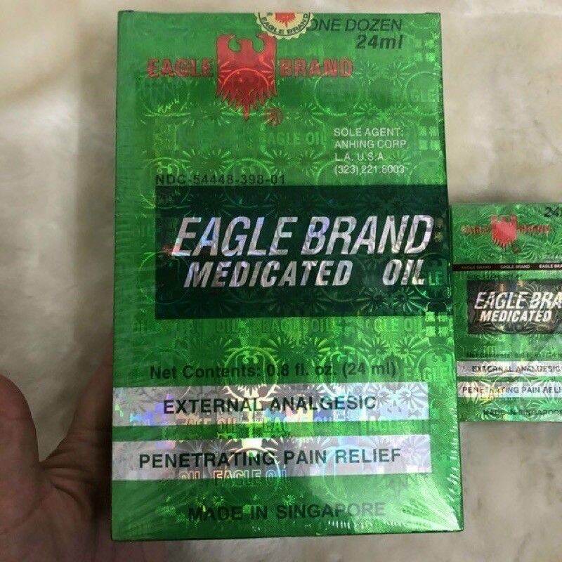 [HCM]????CHÍNH HÃNG - DẦU GIÓ XANH CON Ó 24ML ( 1 tặng 1 cùng loại )