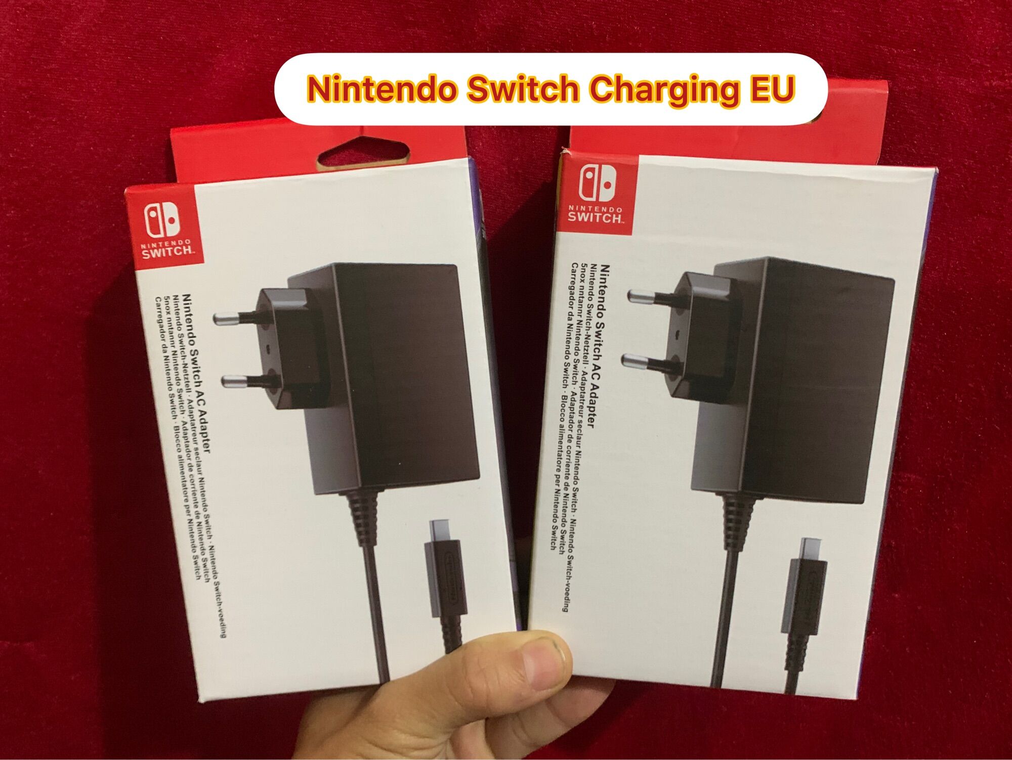 Củ nguồn nintendo switch cao cấp eu us japan charge Nintendo Switch dây sạc switch