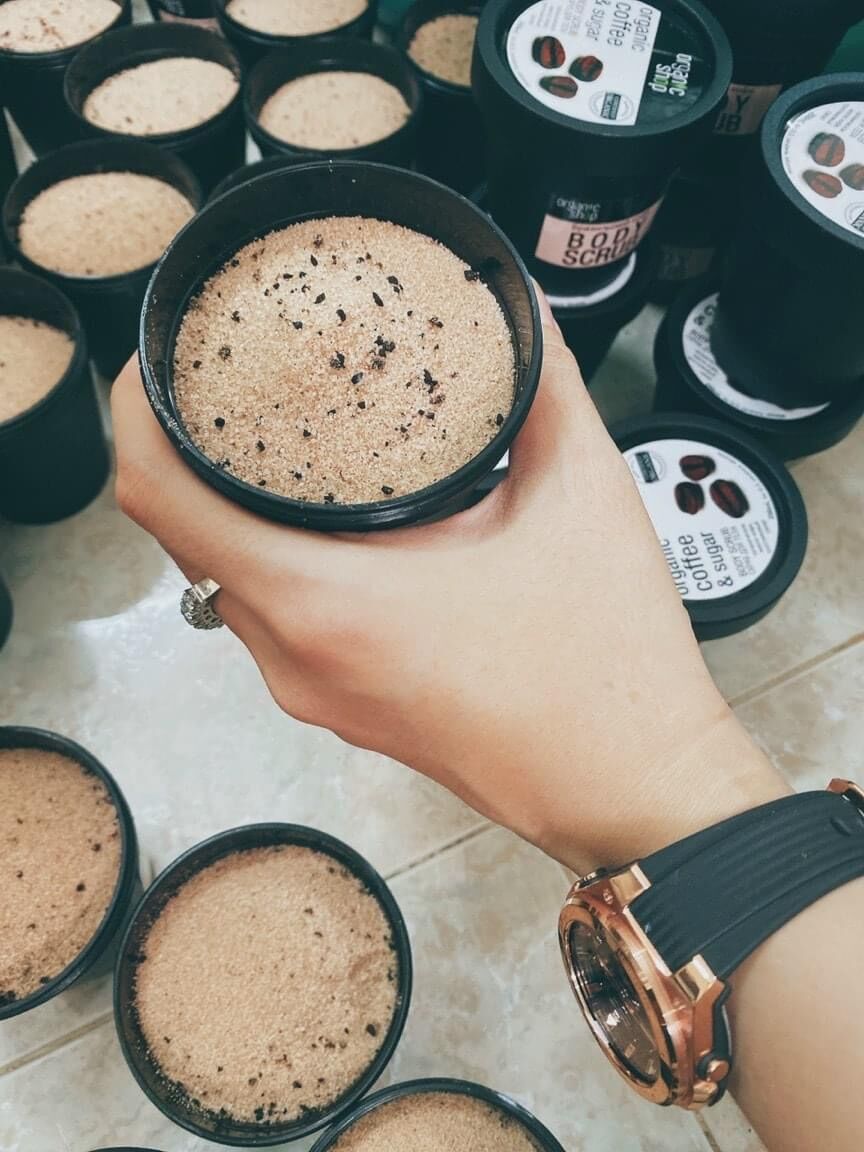 Muối tẩy tế bào chết body cà phê