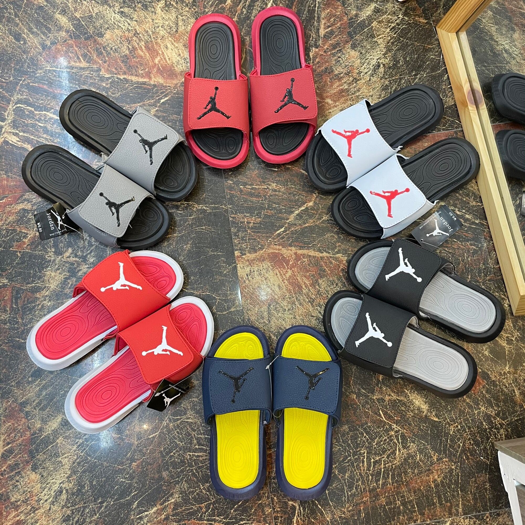 Dép bóng rổ jordan size nam nữ full box