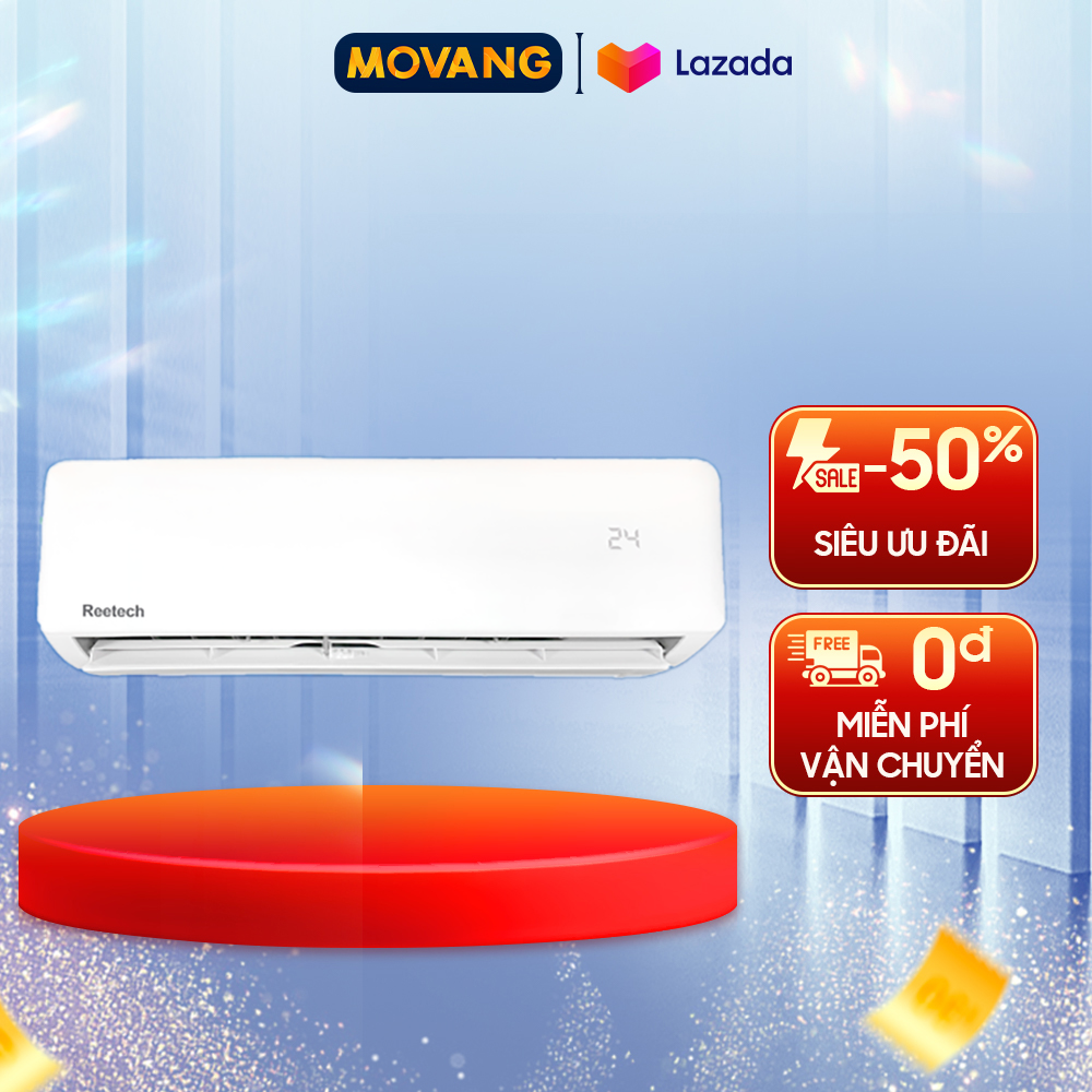 - máy lạnh reetech 2 hp rt18-df-bt - công suất 18.000 btu làm lạnh nhanh turbo