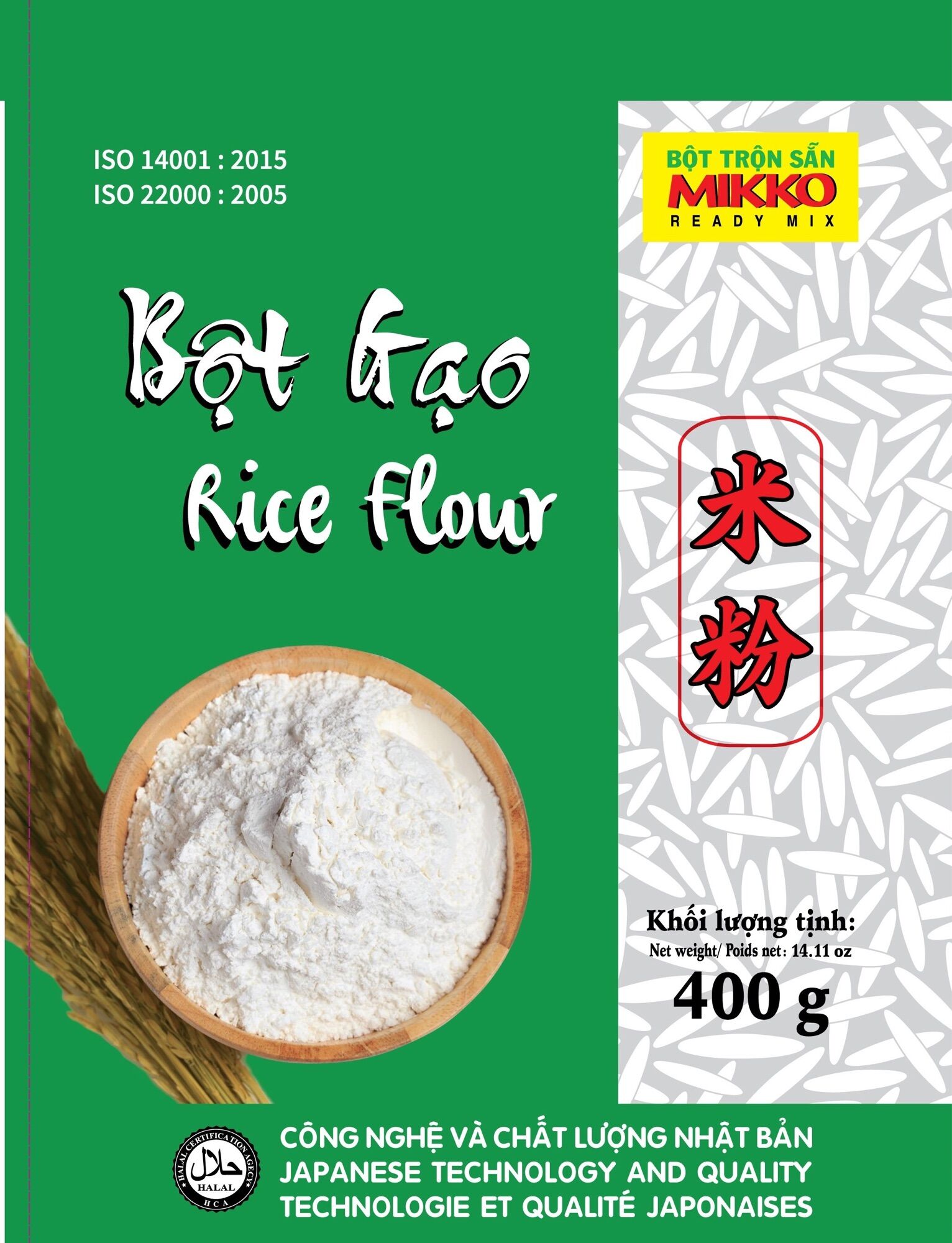 Thùng bột gạo mikko hương xưa 400g