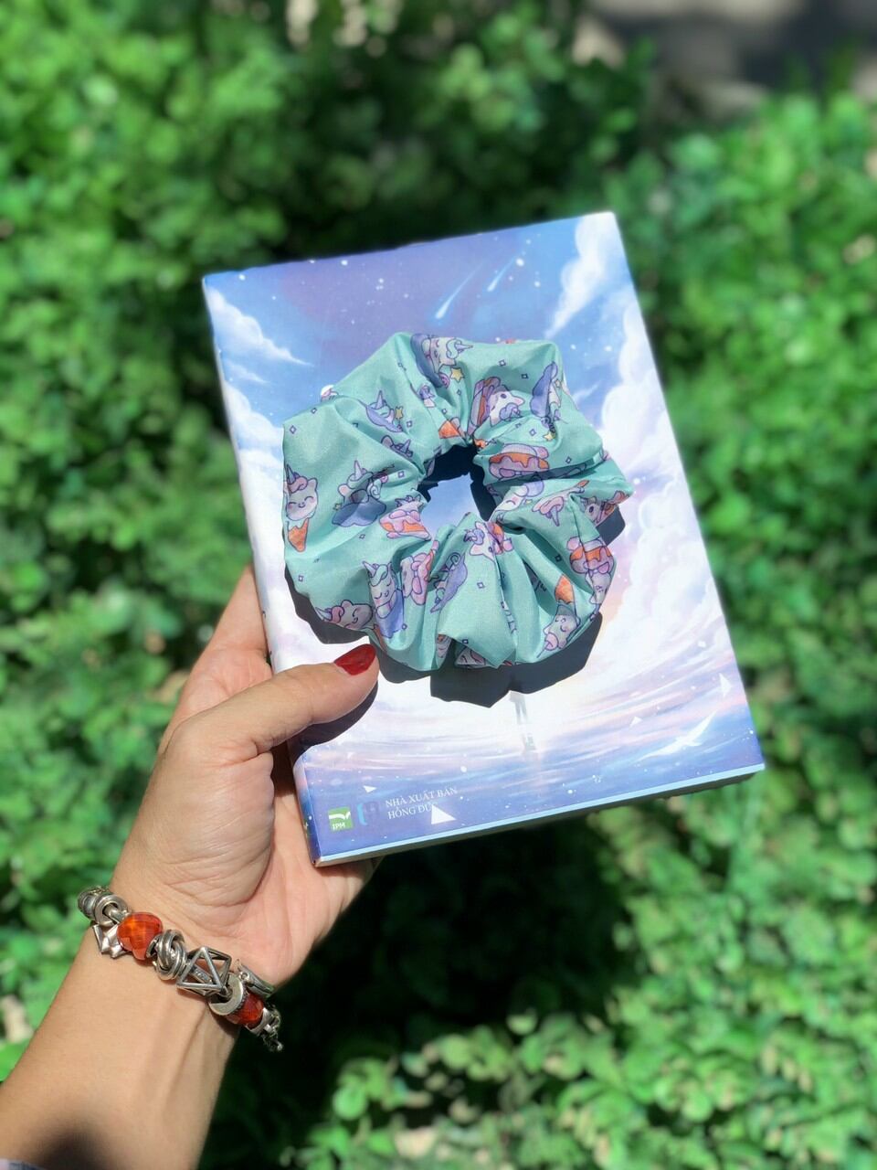 Scrunchies cột tóc dễ thương