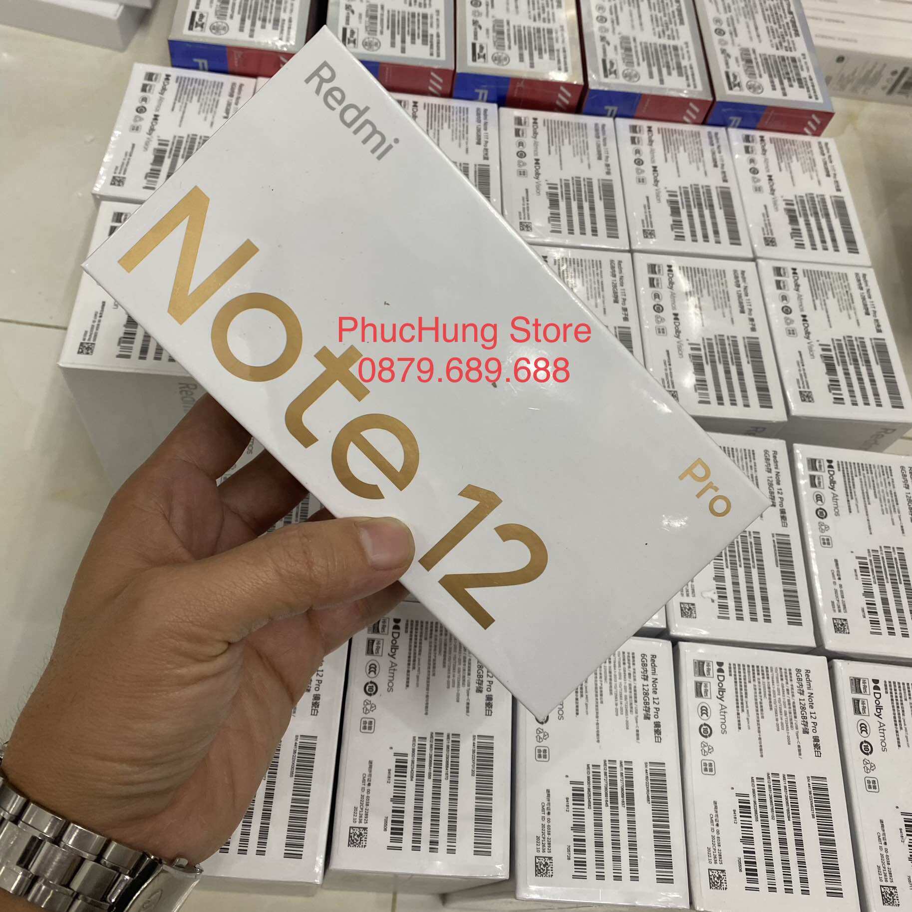 Điện thoại xiaomi redmi note 12 pro 5g, chip mediatek dimensity 1080, sạc nhanh 67w