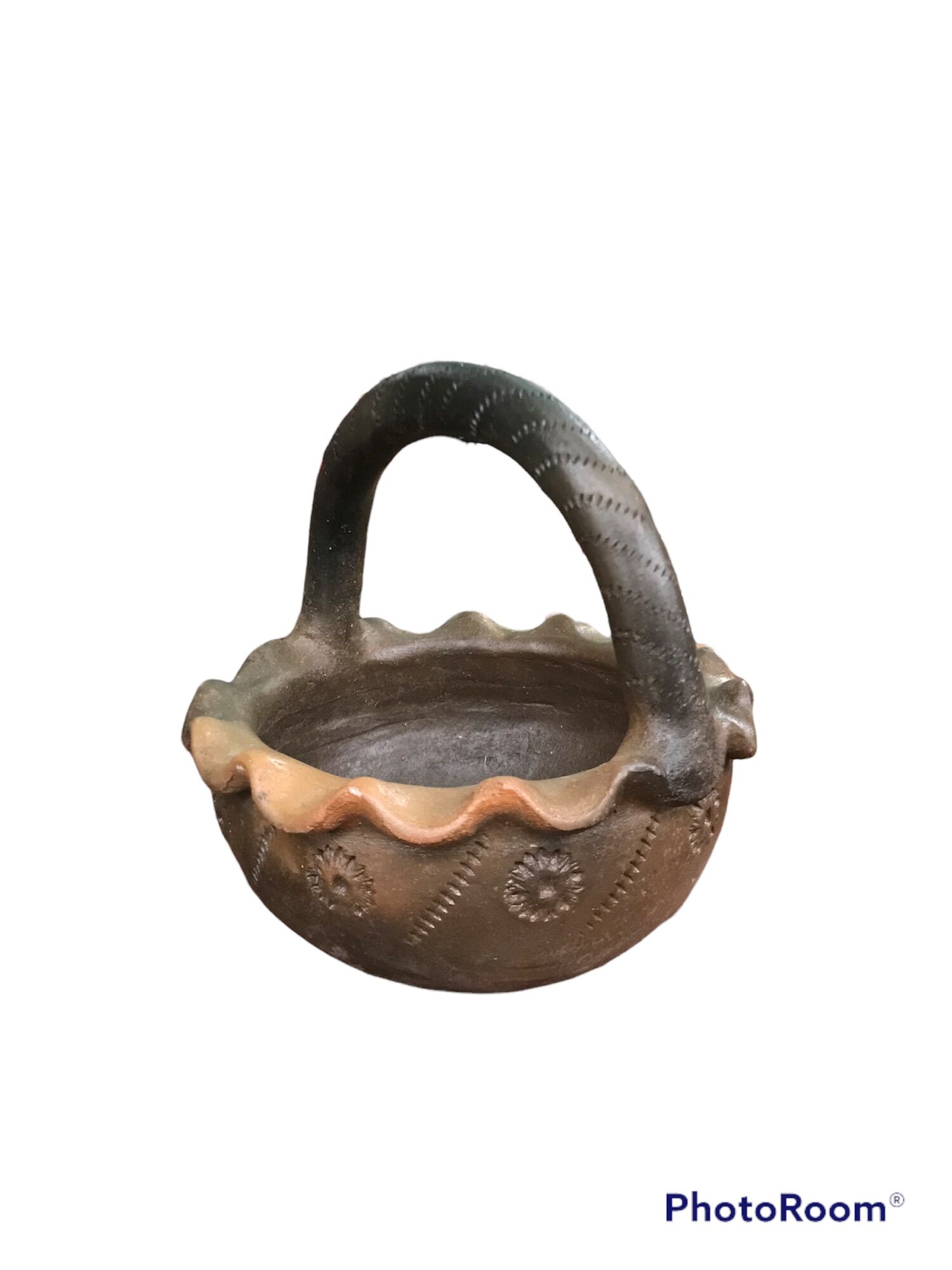 Chậu đất nung trồng sen đá