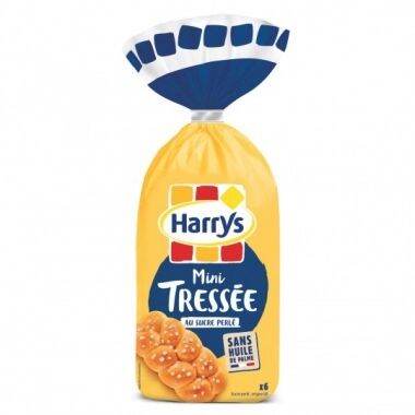 Bánh mỳ hoa cúc pháp mini harrys tressée 210g date 01/02/2022