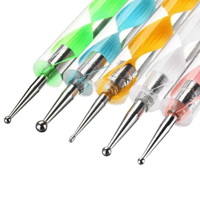 SET 5 CỌ CHẤM BI TRANG TRÍ MÓNG