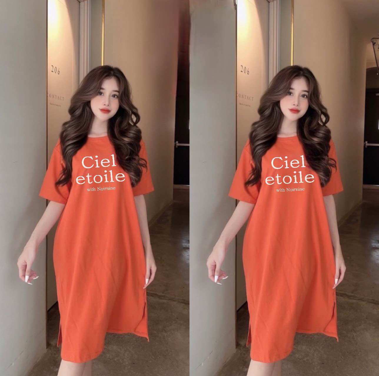 Đầm cotton dáng suông from rộng ( kèm ảnh thật)