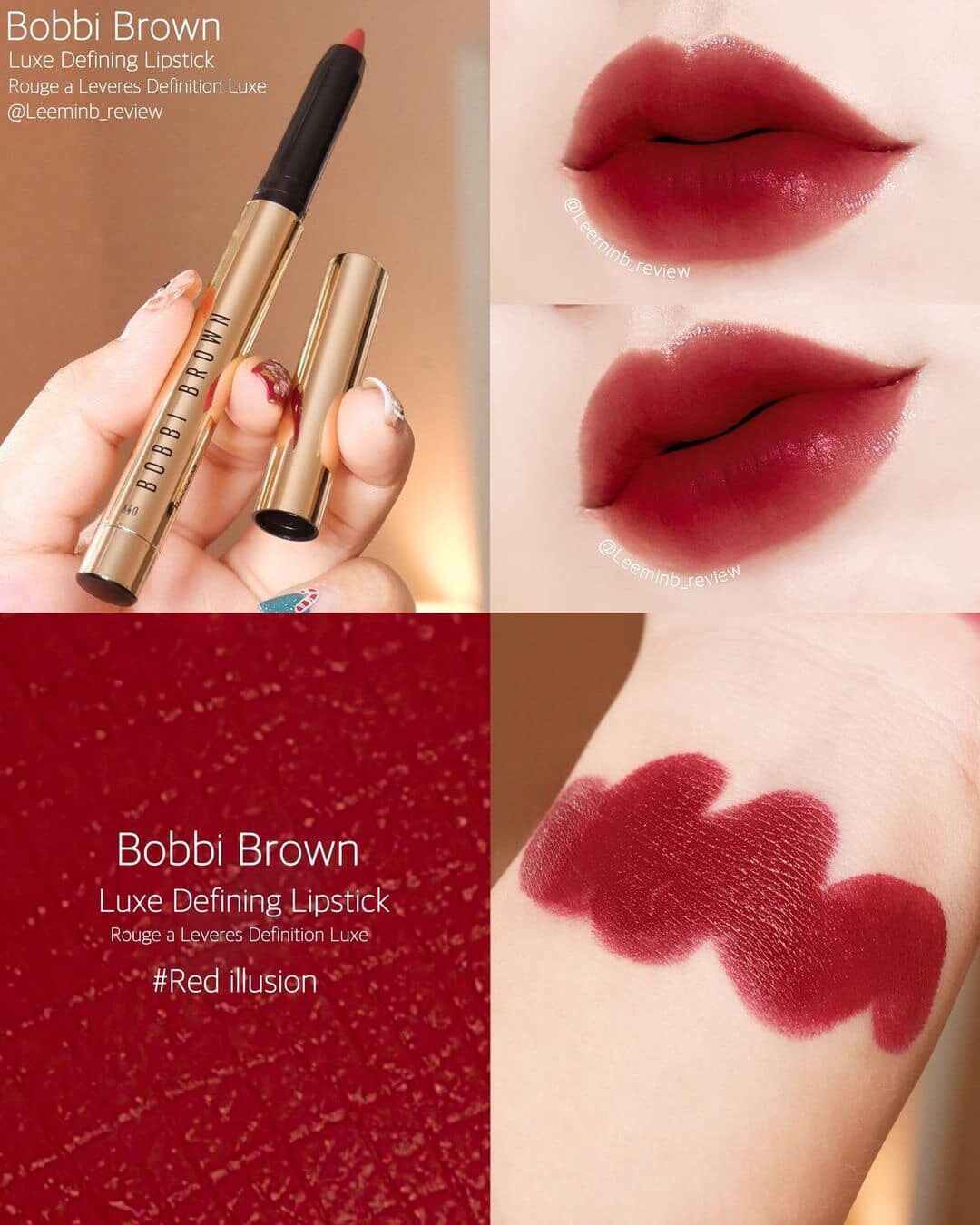Son thỏi BOBBI BROWN Luxe Defining Lipstick 1g