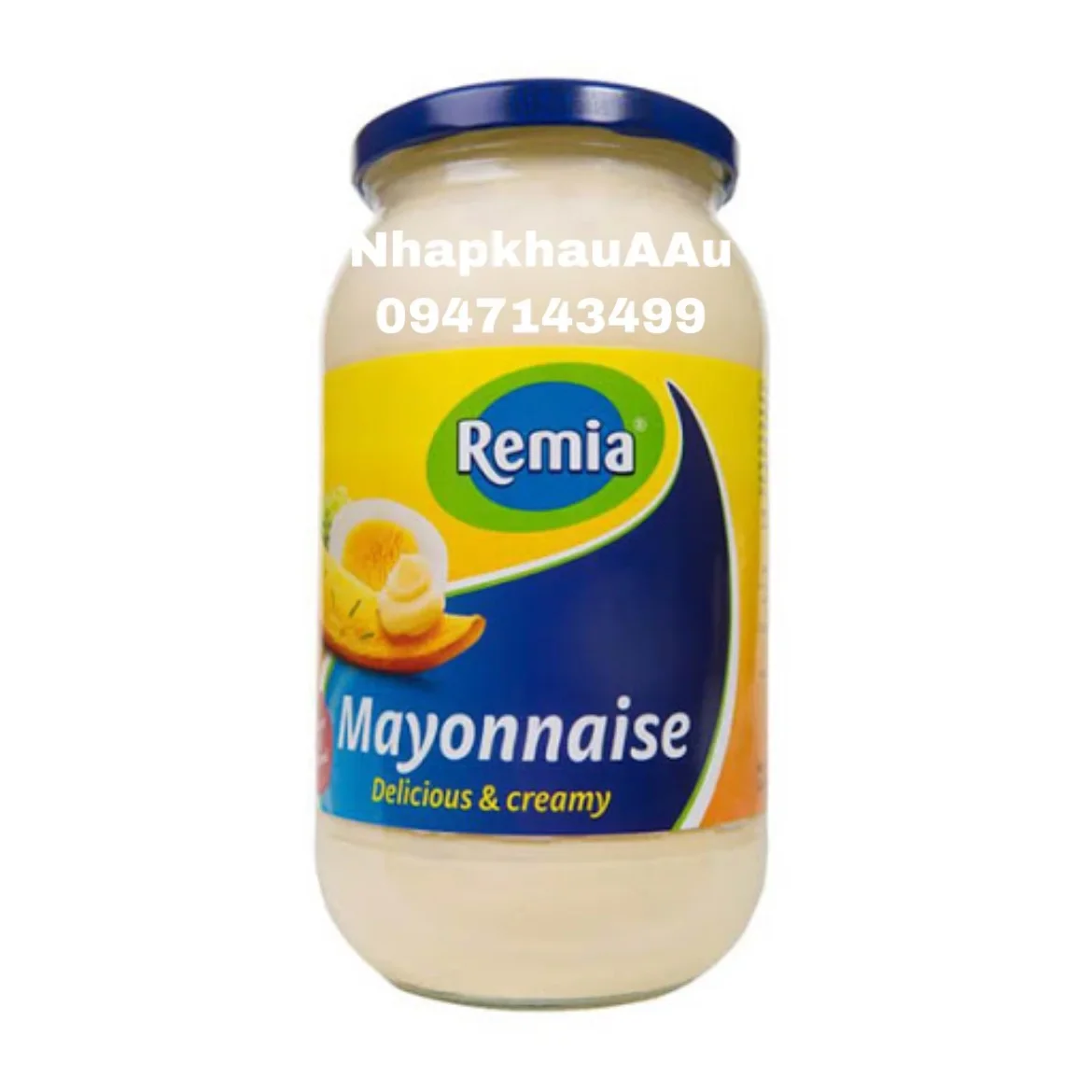 Sốt mayonaise Remia Hà Lan 1L - Nhập khẩu chính hãng