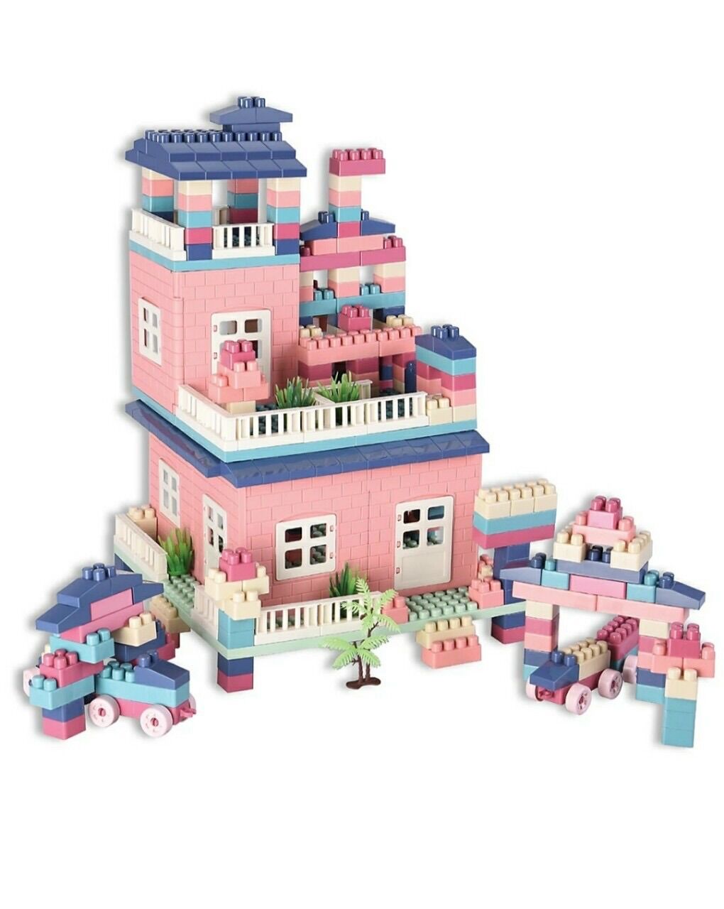 Bộ lego xếp hình biệt thự cho bé
