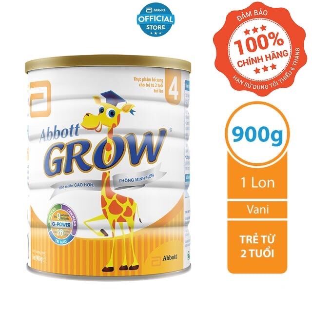 Sữa bột Abbott Grow 4 (900g)